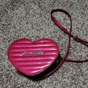Lux De Ville Heart Shaped Purse